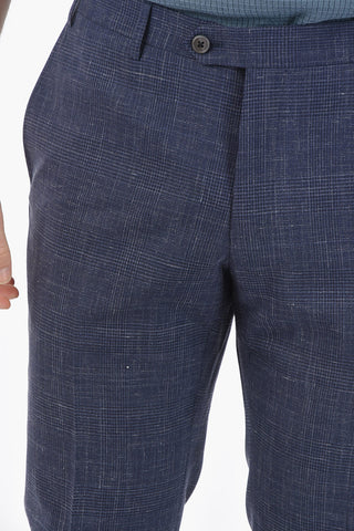 check notch lapel 2-button suit
