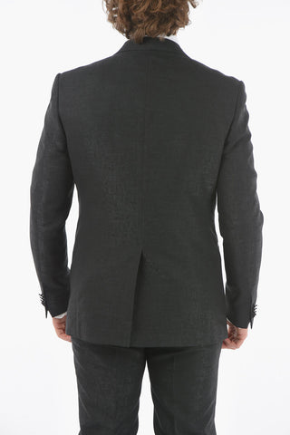 abito tre pezzi con gilet CERIM.ACADEMY lurex uno spacco revers a lancia