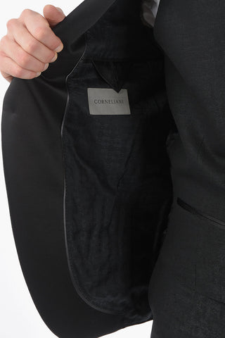 abito tre pezzi con gilet CERIM.ACADEMY lurex uno spacco revers a lancia