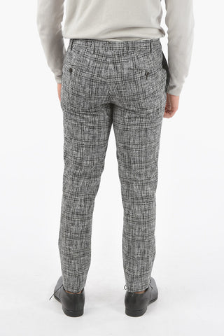 district check LOOK belt loops 2-button suit
