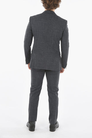 check ACADEMY side vents 2-button suit