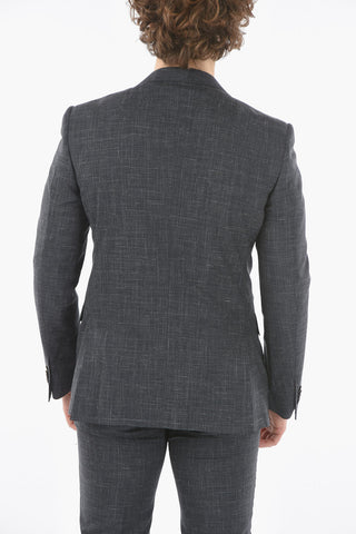 check ACADEMY side vents 2-button suit