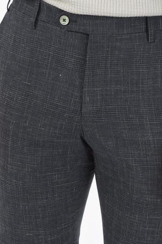 check ACADEMY side vents 2-button suit
