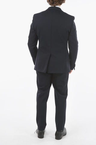 CC COLLECTION RESET CERIMONIA peak lapel 1-button suit With Drawstring on the Waist