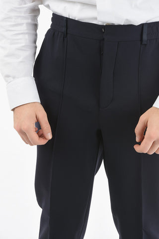 CC COLLECTION RESET CERIMONIA peak lapel 1-button suit With Drawstring on the Waist