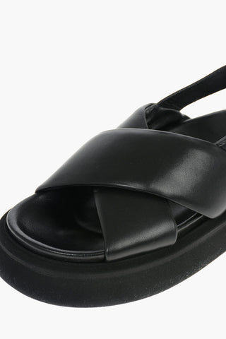 Leather SOLARISSE Padded Sandals