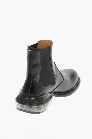 MM22 Stivaletti Chelsea In Pelle 