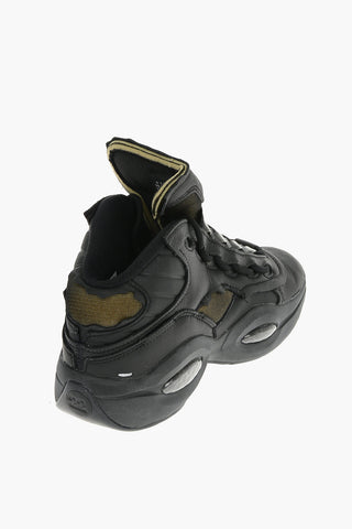 REEBOK Leather PROJECT 0 TQ MEMORY OF Mid Sneakers