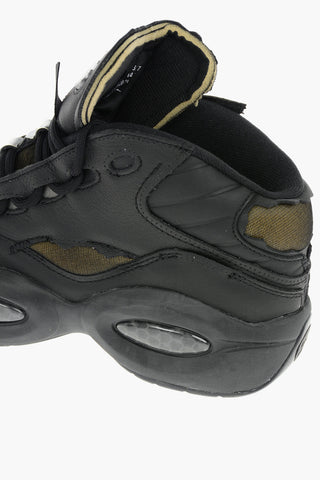REEBOK Leather PROJECT 0 TQ MEMORY OF Mid Sneakers