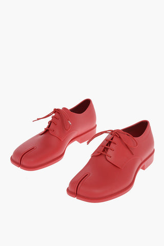 MM22 Rubber Tabi Derby Shoes
