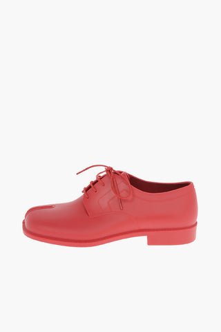 MM22 Rubber Tabi Derby Shoes
