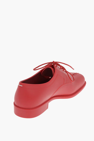 MM22 Rubber Tabi Derby Shoes