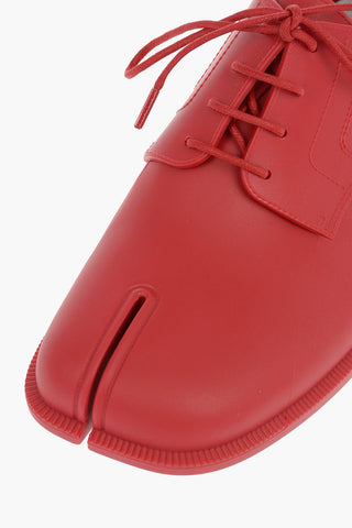 MM22 Rubber Tabi Derby Shoes