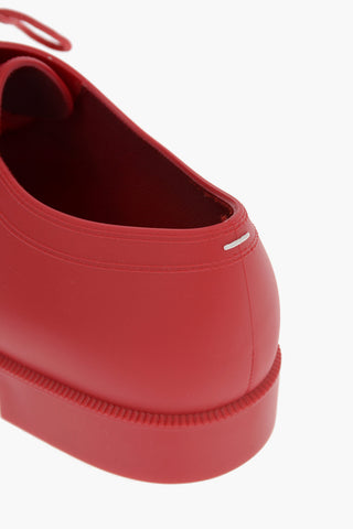 MM22 Rubber Tabi Derby Shoes