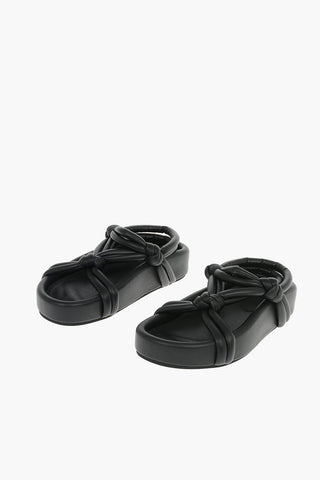 MM6 Sandals With Interlacing