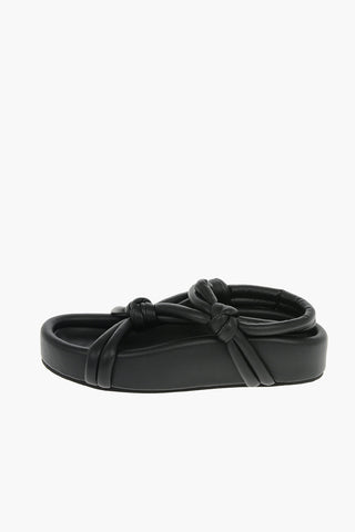 MM6 Sandals With Interlacing