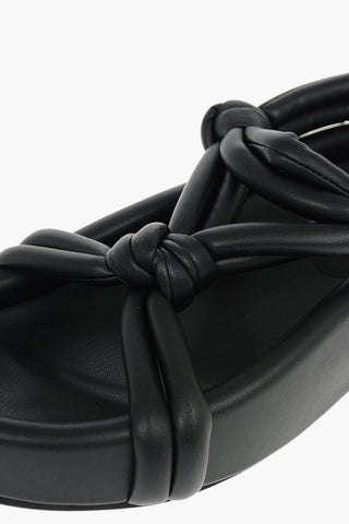 MM6 Sandals With Interlacing