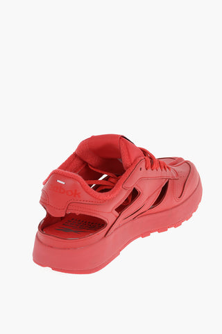 REEBOK Leather PROJECT 0 CL DQ Tabi Sneakers With Cutouts