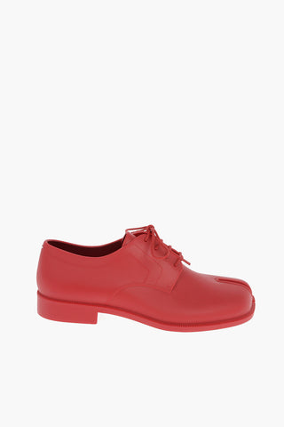 MM22 Rubber Tabi Derby Shoes