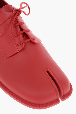 MM22 Rubber Tabi Derby Shoes