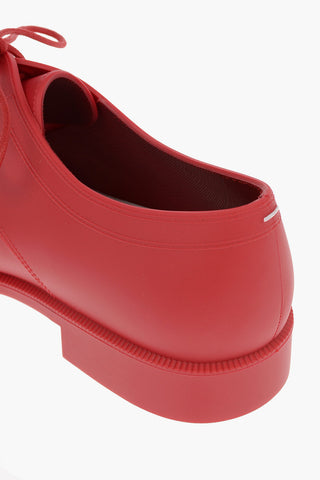 MM22 Rubber Tabi Derby Shoes