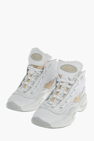 REEBOK Leather PROJECT 0 TQ MEMORY OF Mid Sneakers