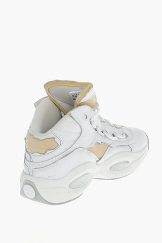 REEBOK Leather PROJECT 0 TQ MEMORY OF Mid Sneakers