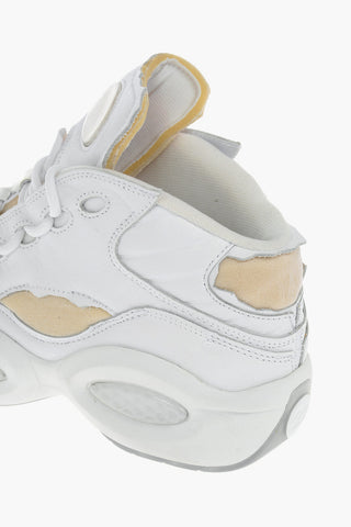 REEBOK Leather PROJECT 0 TQ MEMORY OF Mid Sneakers