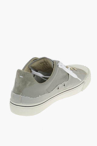 Low Top EVOLUTION Sneakers With Fabric Pannels