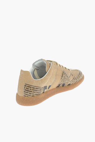 MM22 Printed Leather REPLICA Sneakers