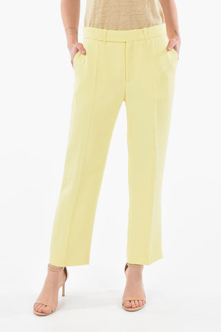 Silk Tailored Pants