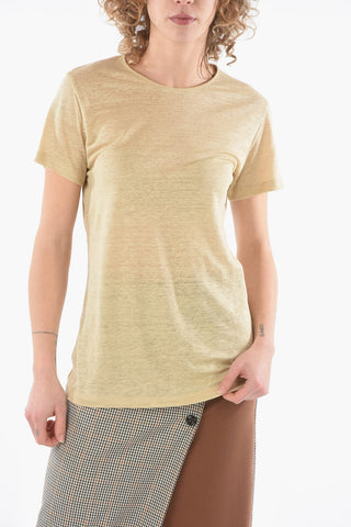 Linen Crewneck T-shirt