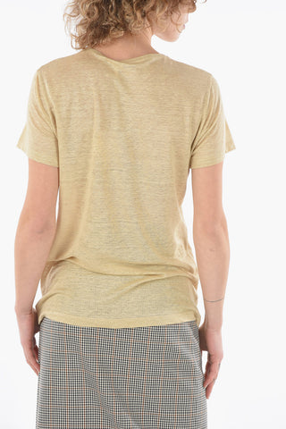 Linen Crewneck T-shirt