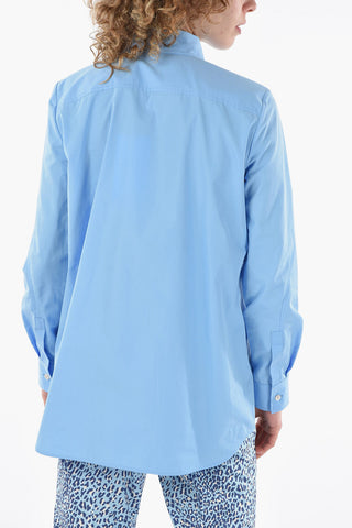 Hidden Buttons Long Sleeved Shirt