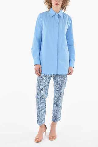Hidden Buttons Long Sleeved Shirt
