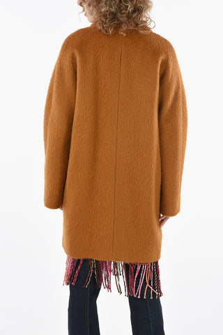 Cappotto CATHY Effetto Pelo Con Interno Quadri