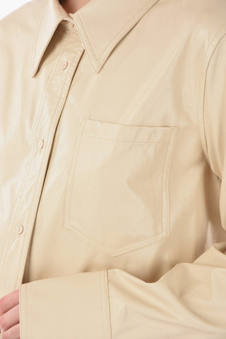 Camicia MARITA in Ecopelle