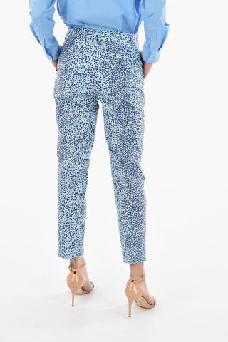 Animal Printed COPARD Trousers with Side Pockets