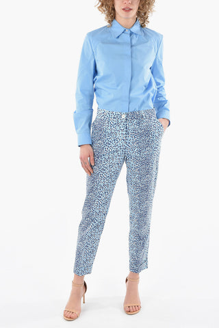 Animal Printed COPARD Trousers with Side Pockets