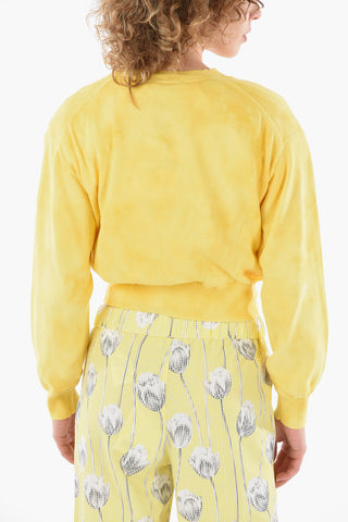Cotton Cardigan with TIGER CREST Patch