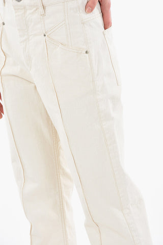 High-waisted NADEGE Boyfriend Jeans