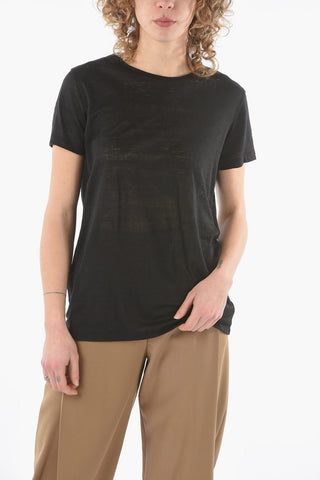 Linen Crewneck T-shirt