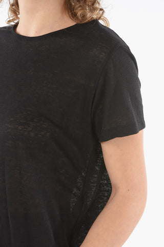 Linen Crewneck T-shirt