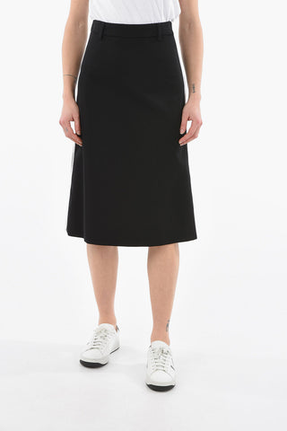 Pencil Skirt GABAR With Contrasting Bands And Belt Loops