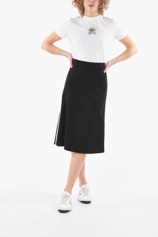 Pencil Skirt GABAR With Contrasting Bands And Belt Loops