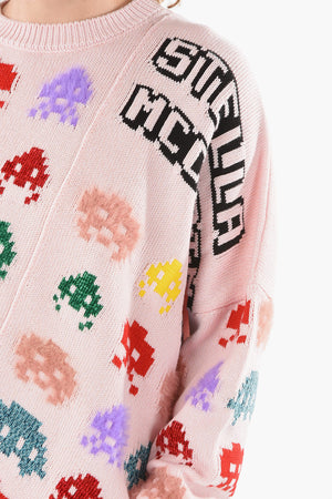 Maglia Asimmetrica GAME in Misto Cotone con Ricami