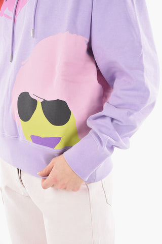 Hooded Sweatshirt with KENZO HOMMAGE Print