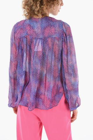 Silk-chiffon AMETISSA Blouse 