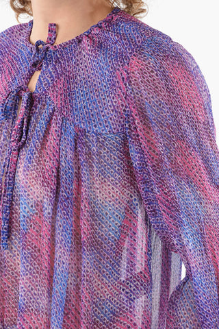 Silk-chiffon AMETISSA Blouse 