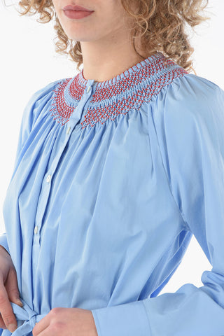 Embroidered Tunic Dress